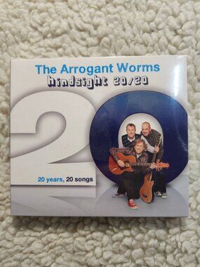 The Arrogant Worms Hindsight 20/20 CD 20 Years 20 Songs New Sealed Comedy